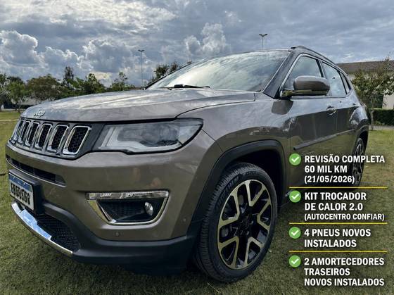 JEEP COMPASS 2.0 16V FLEX LIMITED AUTOMÁTICO JEEP COMPASS 2.0 16V FLEX LIMITED AUTOMÁTICO